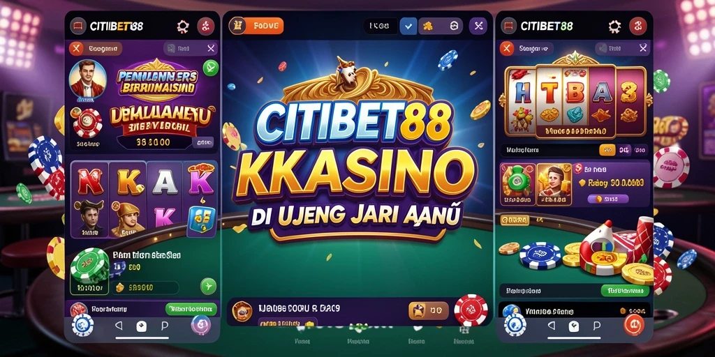 Screenshot utama CITIBET88 menunjukkan gameplay Kasino yang menegangkan.