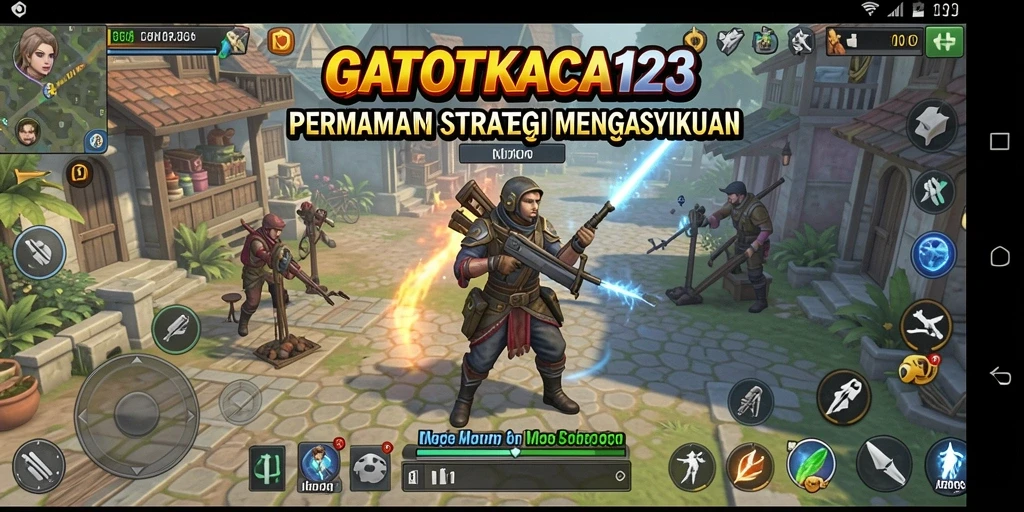 Tampilan gameplay GATOTKACA123 yang menegangkan dan strategis.