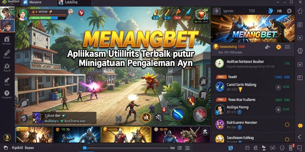 Tampilan antarmuka <strong>MENANGBET</strong> yang intuitif dan mudah digunakan.