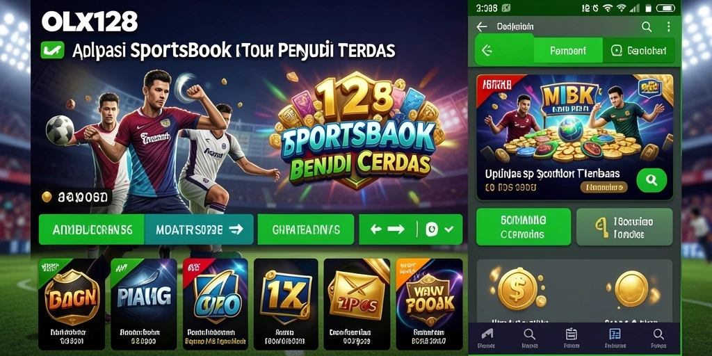 Tampilan gameplay OLX128 yang dinamis dan interaktif dalam taruhan olahraga.