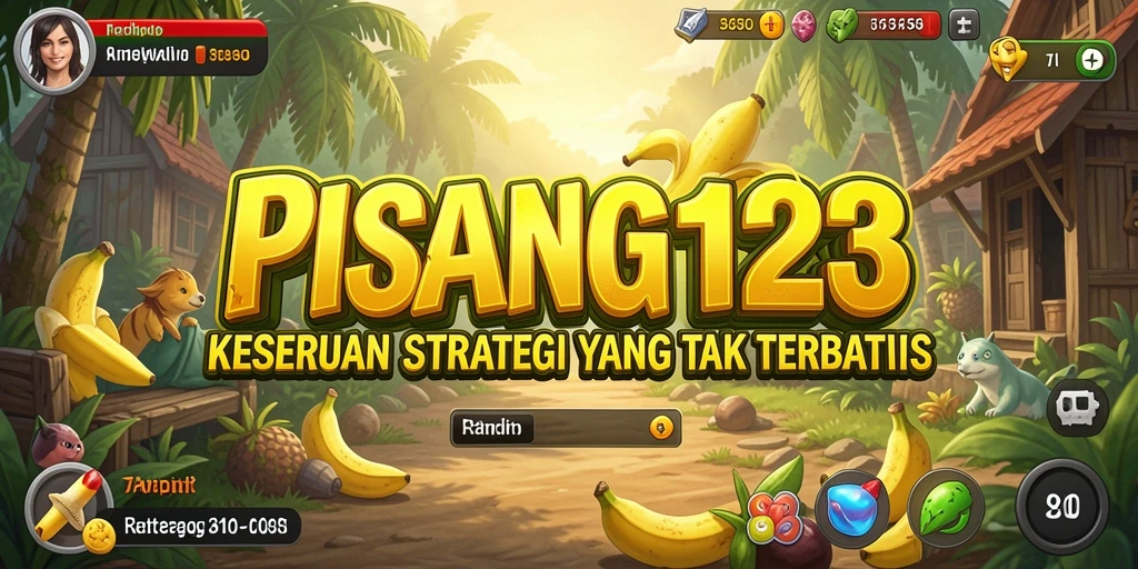 Tampilan gameplay PISANG123 yang penuh strategi dan keseruan.