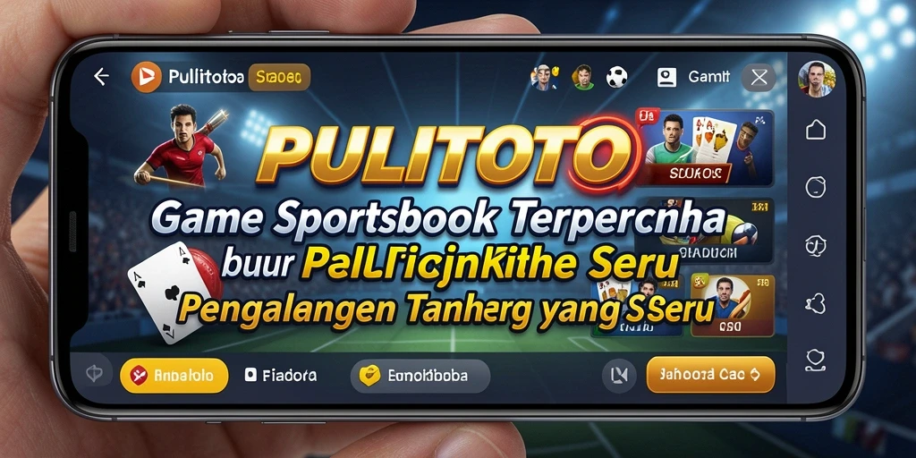 Tampilan gameplay yang menarik dan interaktif dari aplikasi sportsbook PULITOTO.