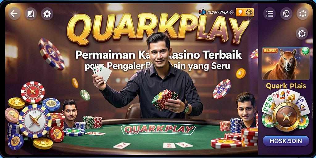 Tampilan bermain QUARKPLAY yang menyenangkan dan menarik perhatian.