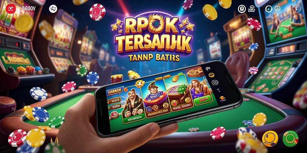 Tampilan utama permainan RPOK yang menarik dan menghibur.