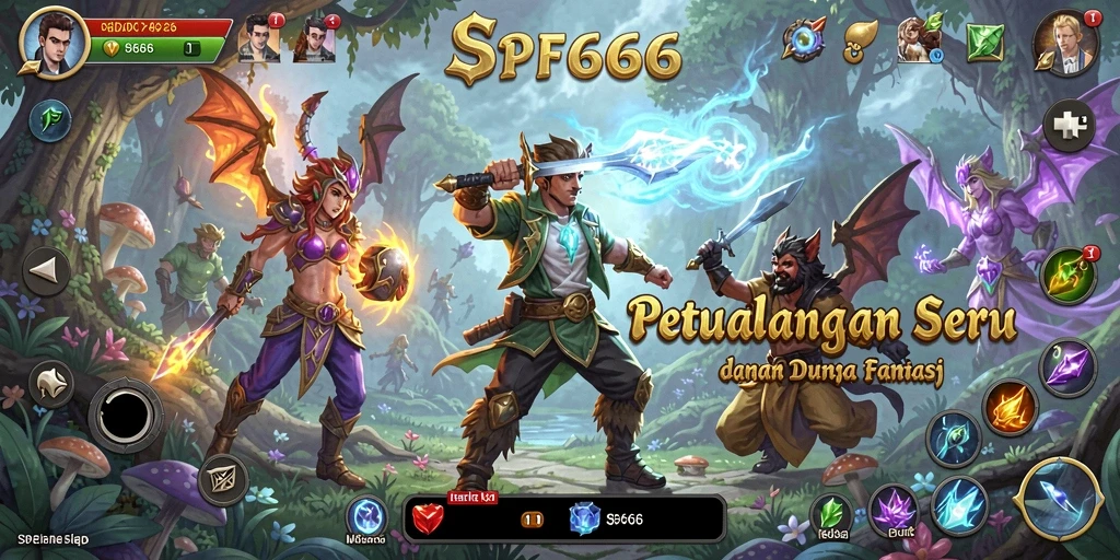 Tangkapan layar menunjukkan gameplay menegangkan dalam petualangan SP666.